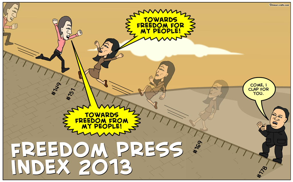Freedom Press Ranking - Demon-cratic